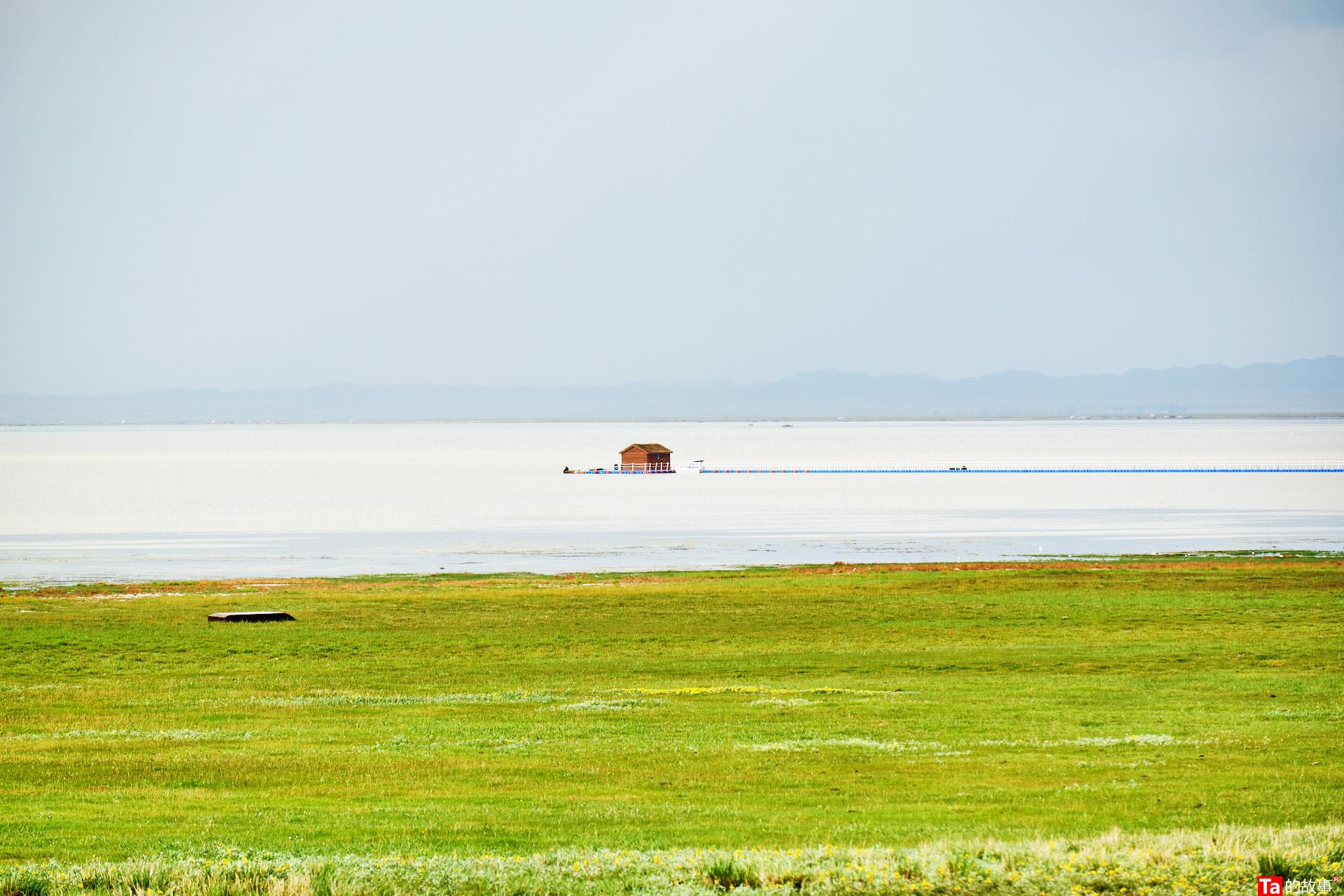 雨后的巴里坤湖