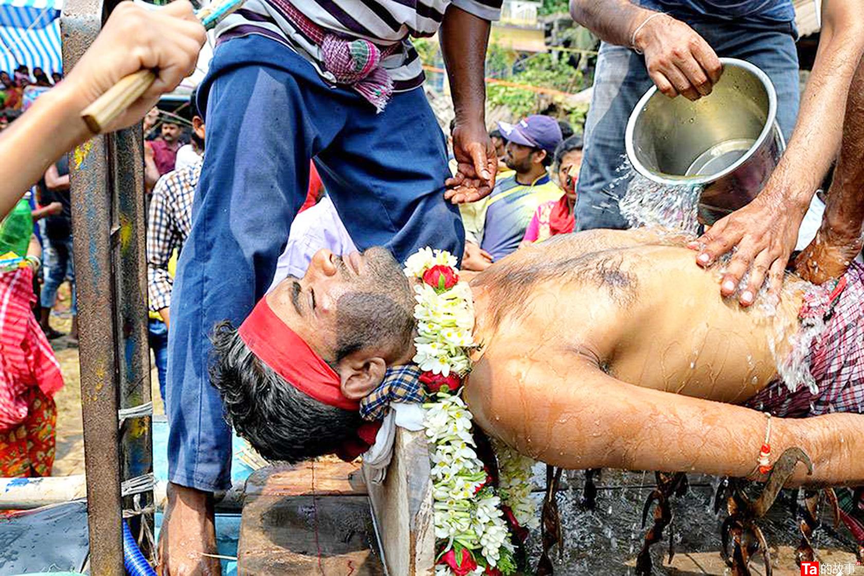 西孟加拉邦Gajan节庆祝活动的故事